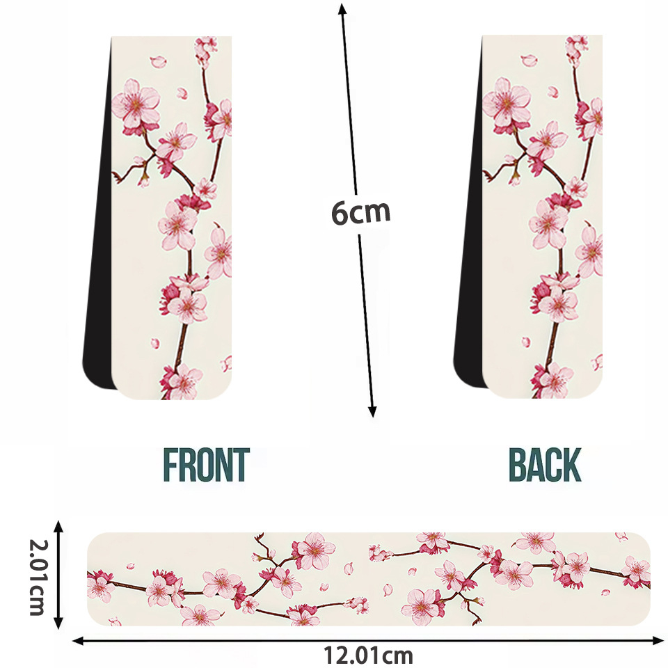 Bookmark Magnetic Clip - 5PCS Magnetic Bookmarks For Women Flower