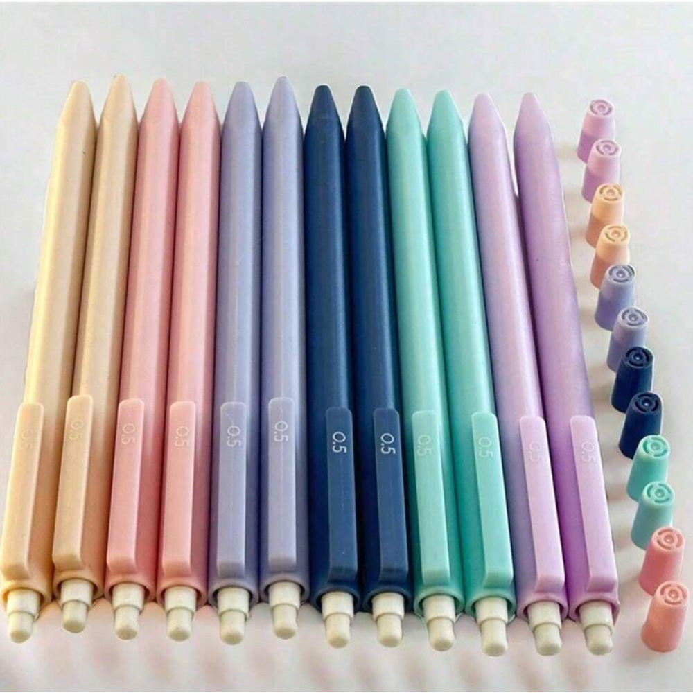 Highlighter Set Pastel - Cute Pastel Mechanical Pencil Set, 0.5mm