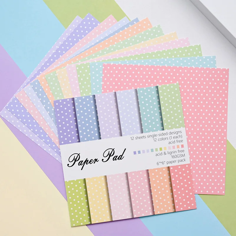 Cardstock Paper Pack - 12 Sheet 6