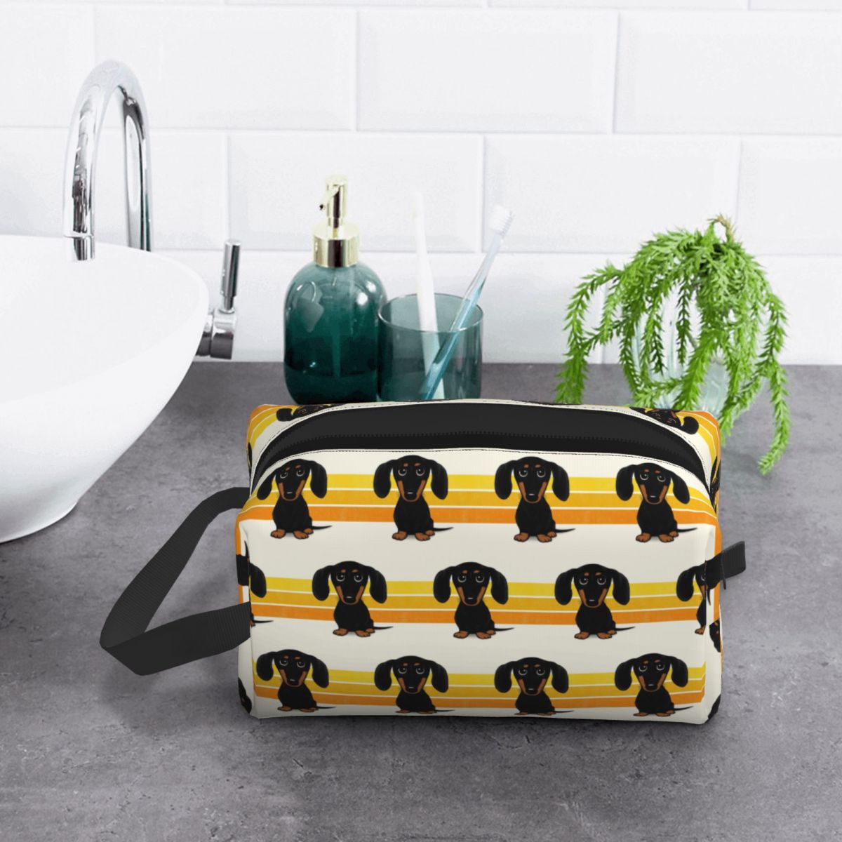 Tan Stationery & Office Supply - Black And Tan Smooth Coated Dachshund