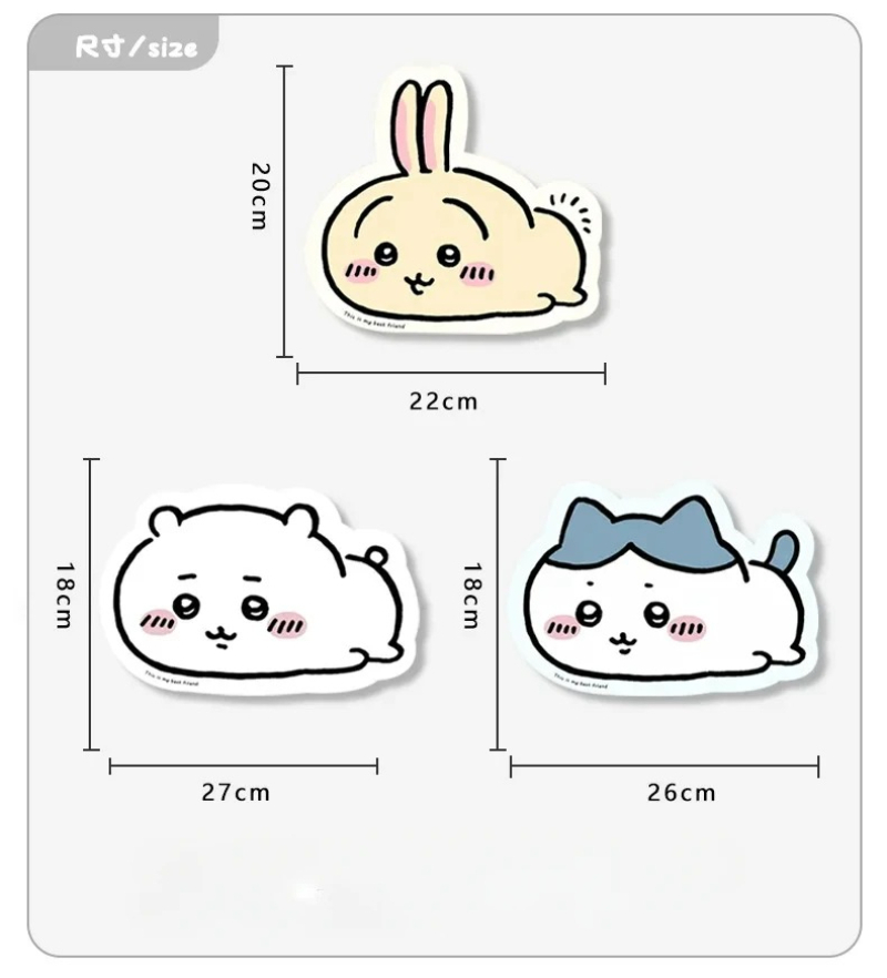 Chiikawa Cartoon Jiyi Usagi Ha - Office Stationery And Supply 评论和价格
