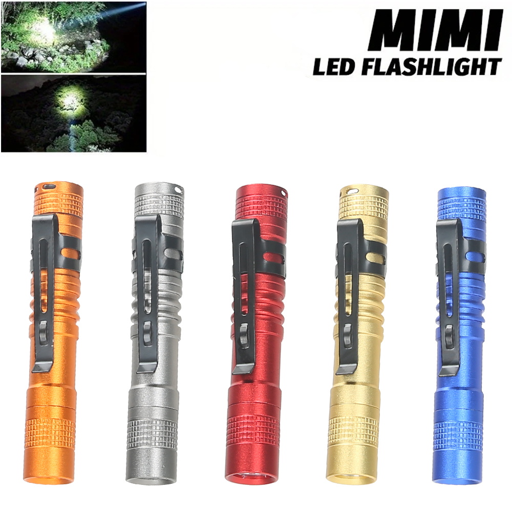 Mini Portable LED Pen Light wi - Stationery Supply 评论和价格