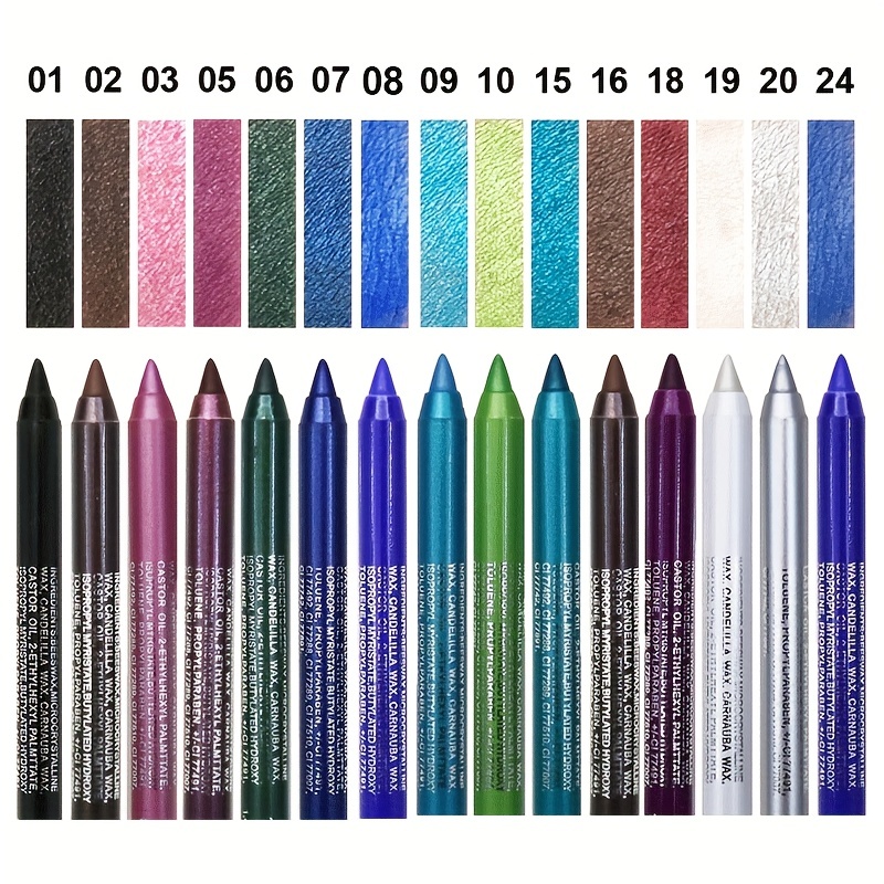 1pcs Waterproof Eyeliner Set w - Highlighter Set Pastel 评论和价格