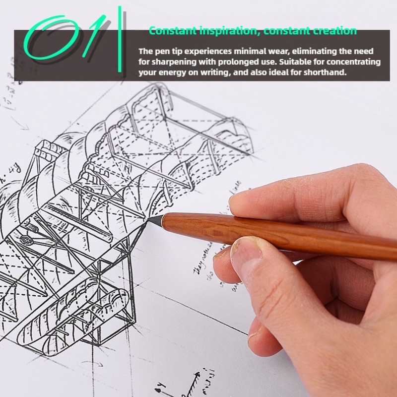Wooden Eternal Pencil No Sharp - Office Stationery And Supply 评论和价格