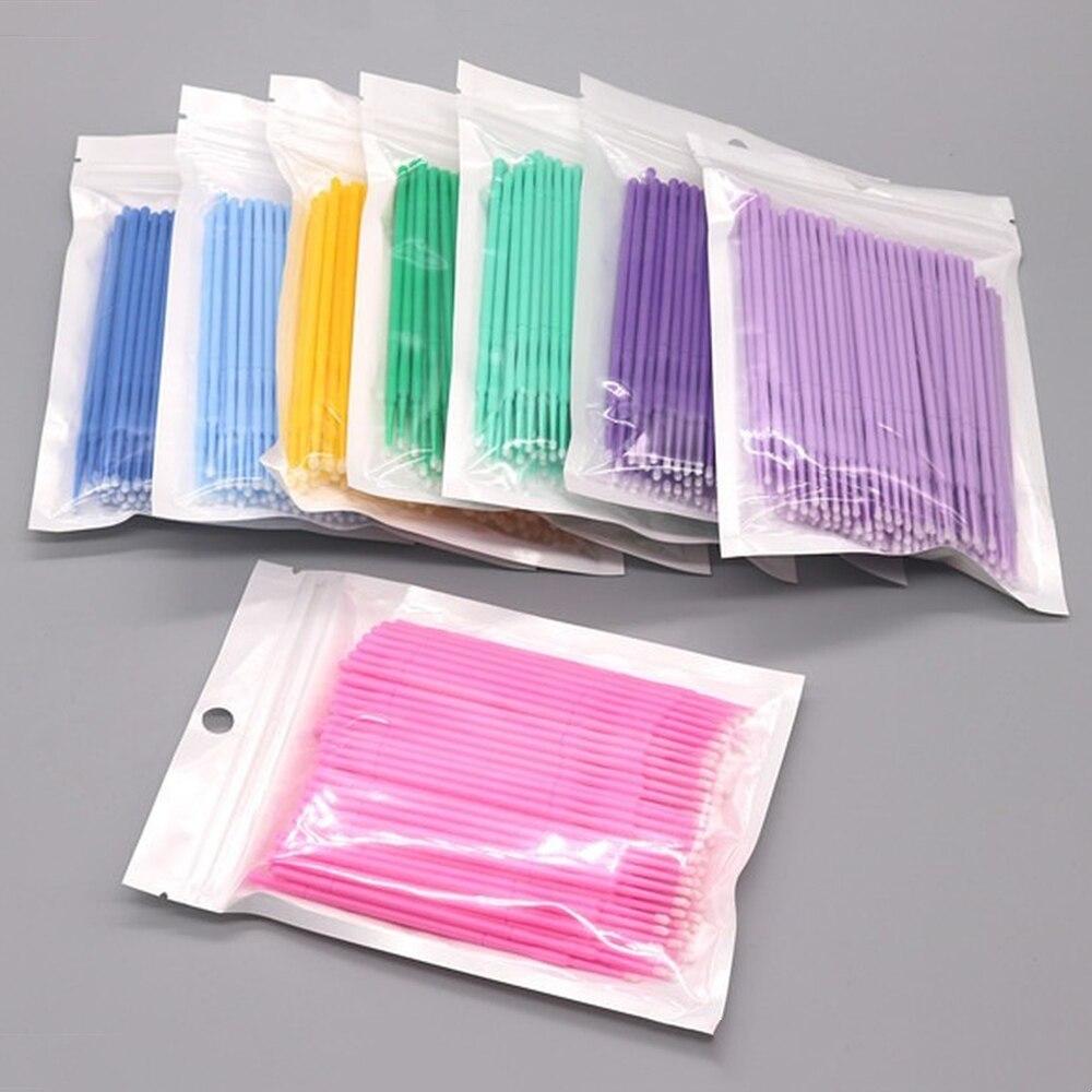 100pcs/lot Micro Brushes Make  - Glue Stick Pack 评论和价格