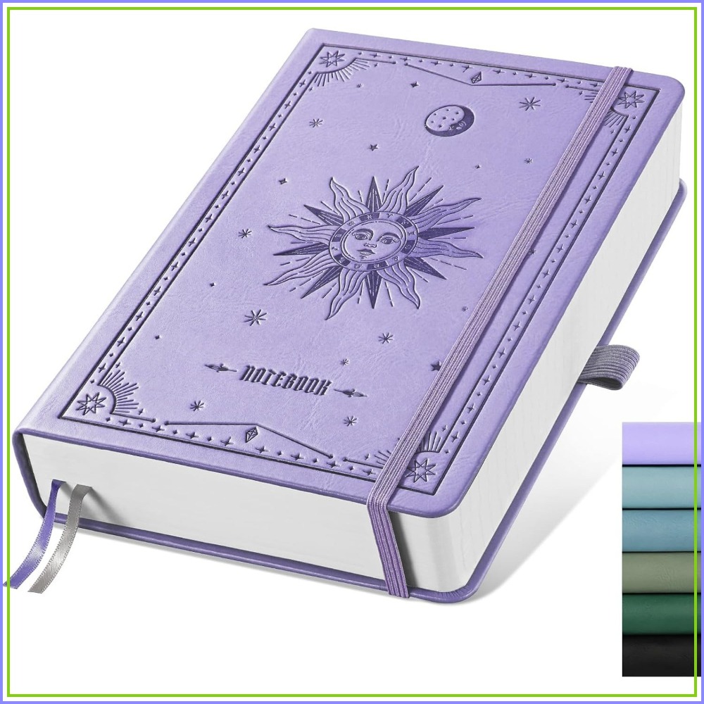A5 Hardcover Lined Journal - 3 - Journal Leather Hardcover 评论和价格