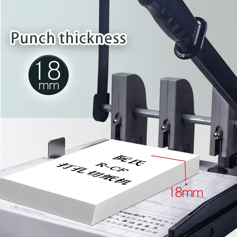 3-Hole Punch with Paper Cutter - Paper Punch 3 Hole 评论和价格
