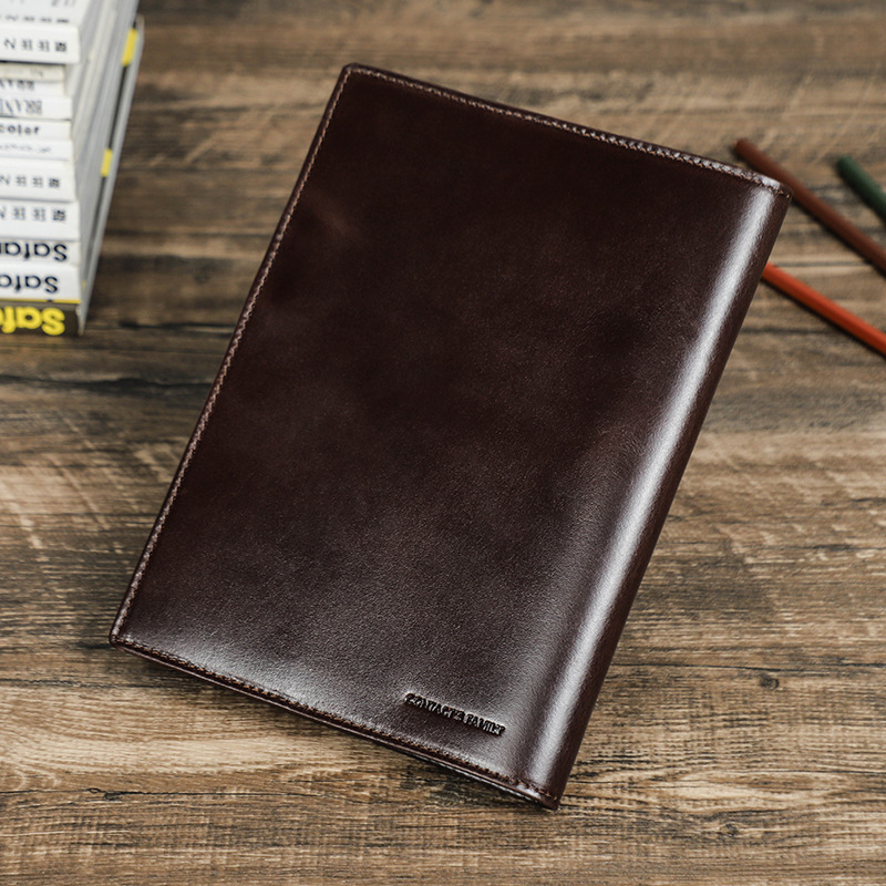 Genuine Leather Handmade A5 La - Stationery Supply Business 评论和价格