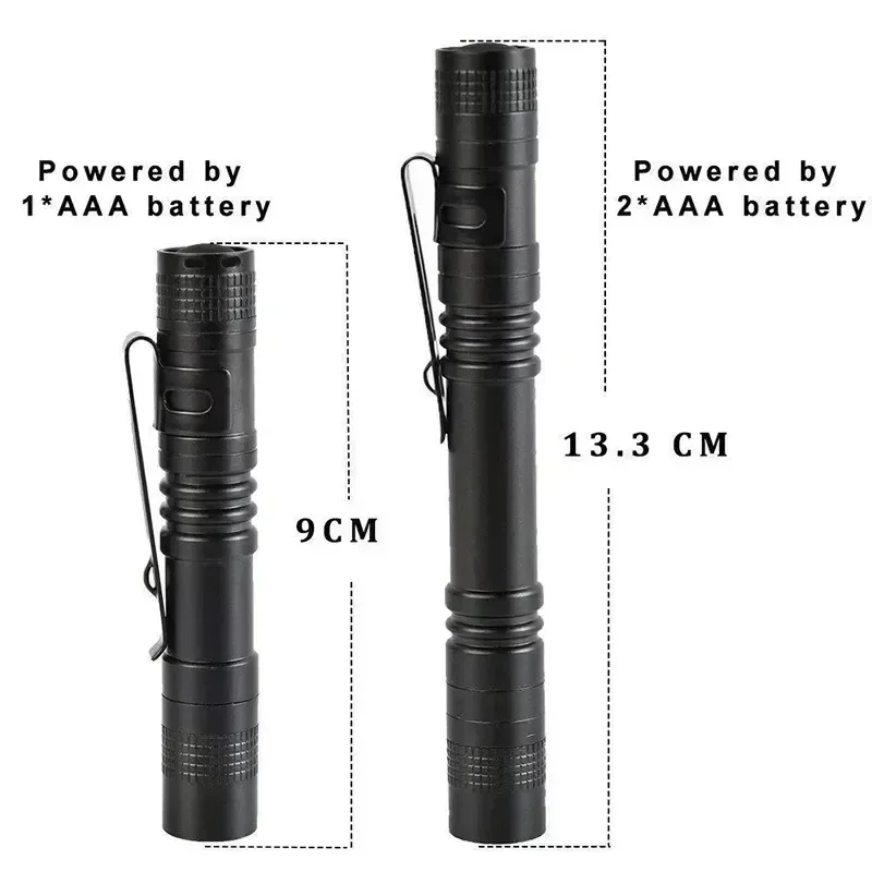 Portable Mini LED Pen Flashlig - Stationery Supply 评论和价格