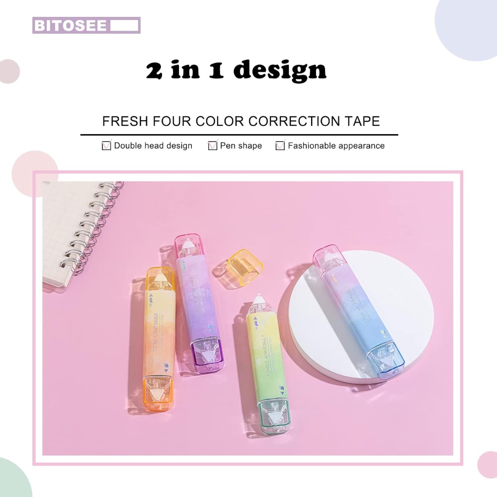 2 in 1 Correction Tape and Dou - Correction Tape Roller 评论和价格