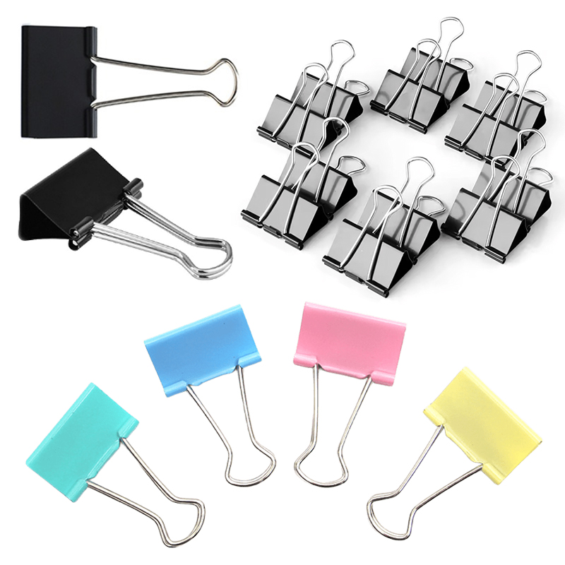 10PCS 25mm Size Metal Binder C - Office Stationery And Supply 评论和价格