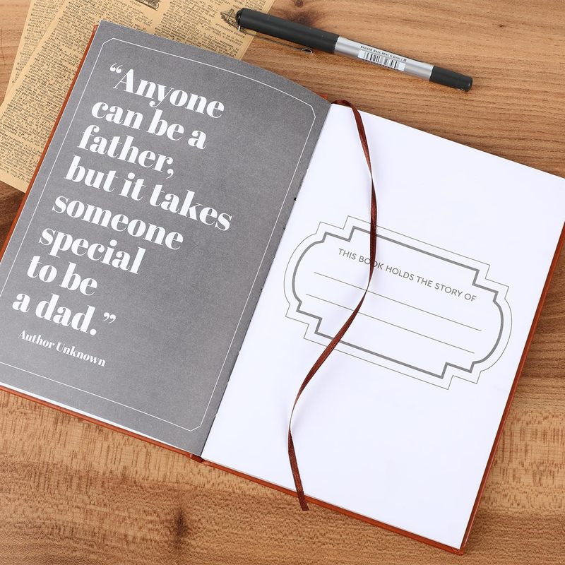 Dad I Want to Hear Your Story  - Journal Leather Hardcover 评论和价格