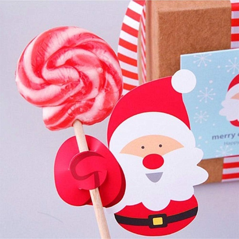 Christmas Lollipop Paper Cards - Cardstock Paper Pack 评论和价格