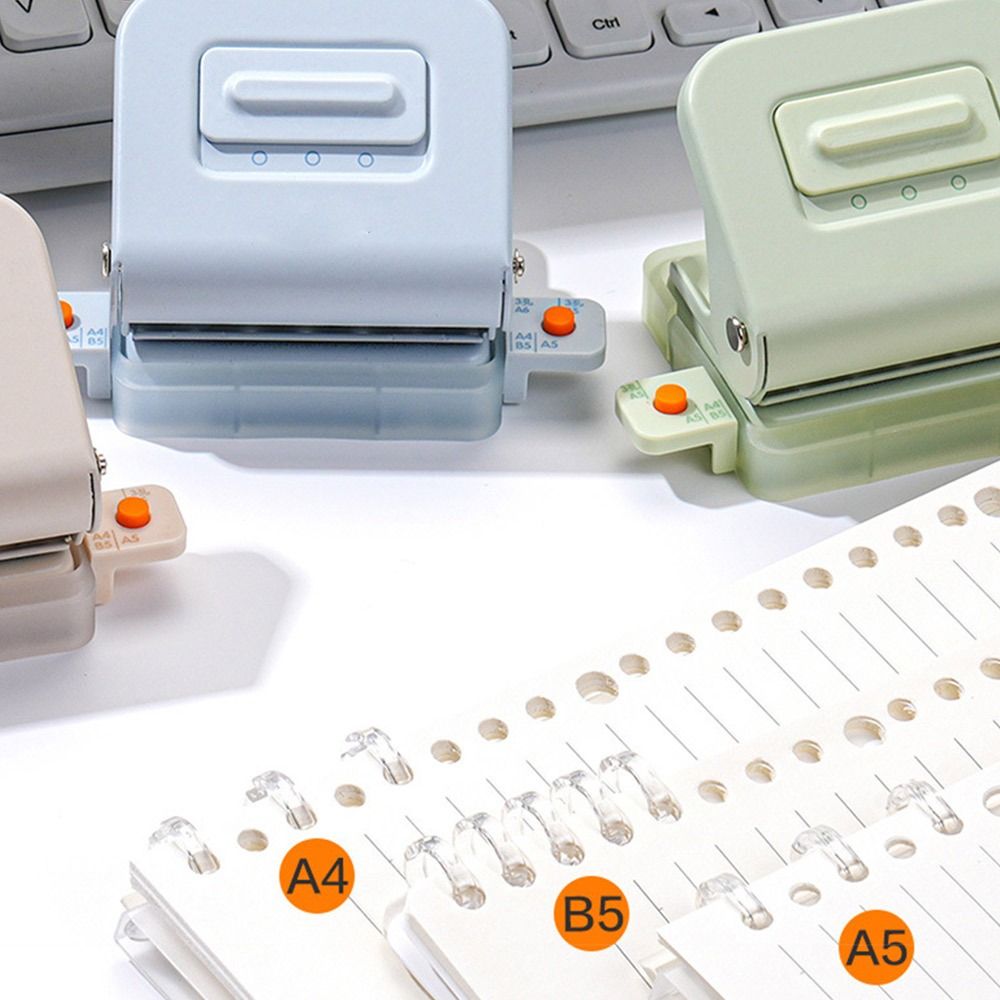 Multi-functional 3/6Holes Loos - Paper Punch 3 Hole 评论和价格