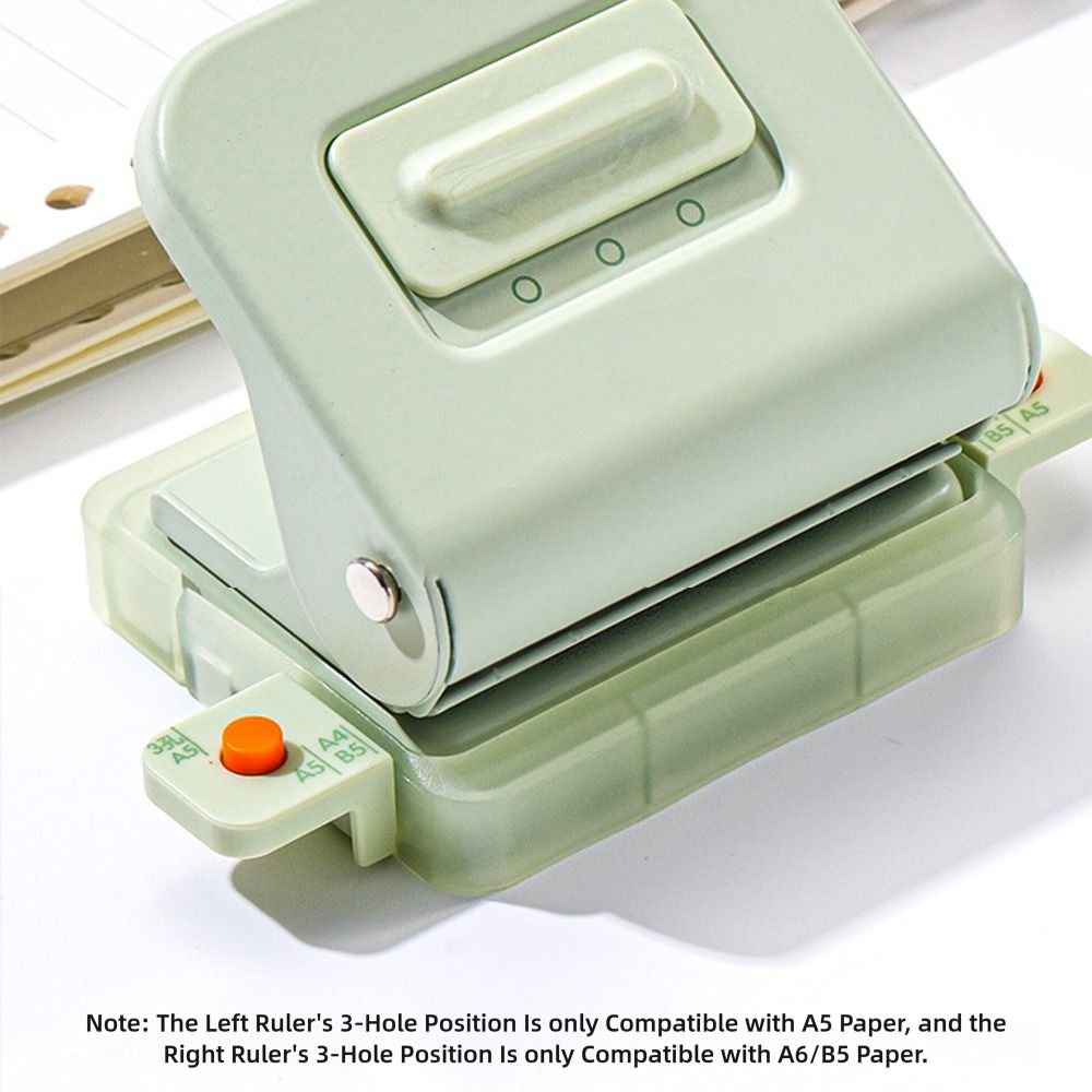 Multi-functional 3/6Holes Loos - Paper Punch 3 Hole 评论和价格