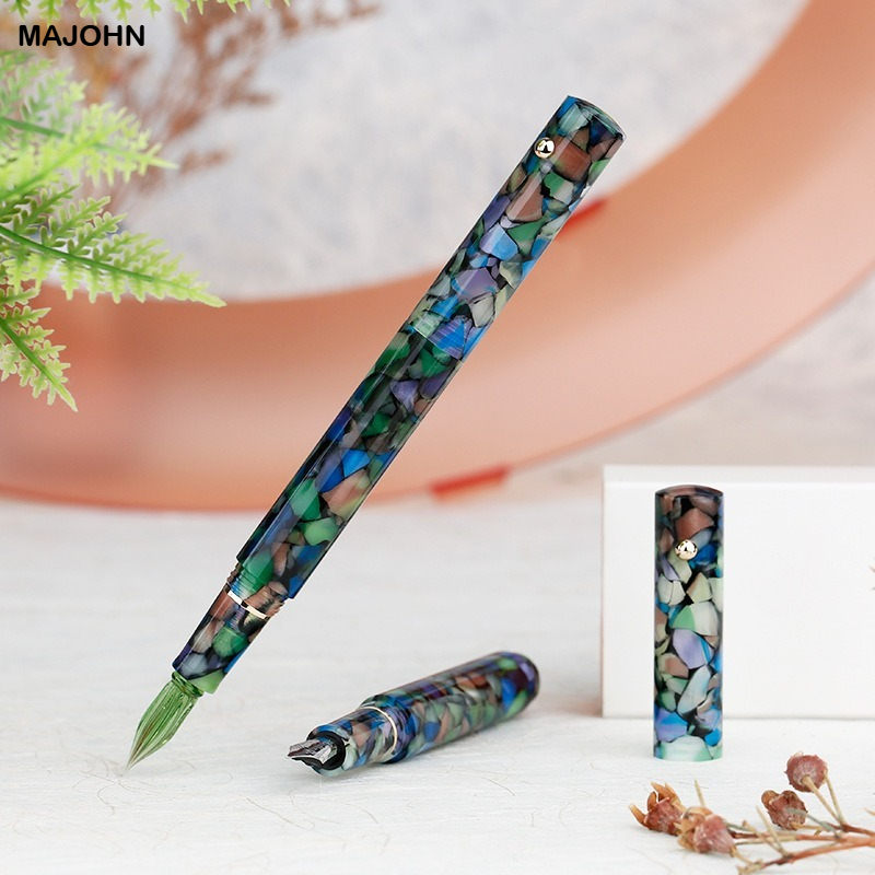 MAJOHN N8 Resin Glass Dip Pen  - Supply Of Office Stationery 评论和价格