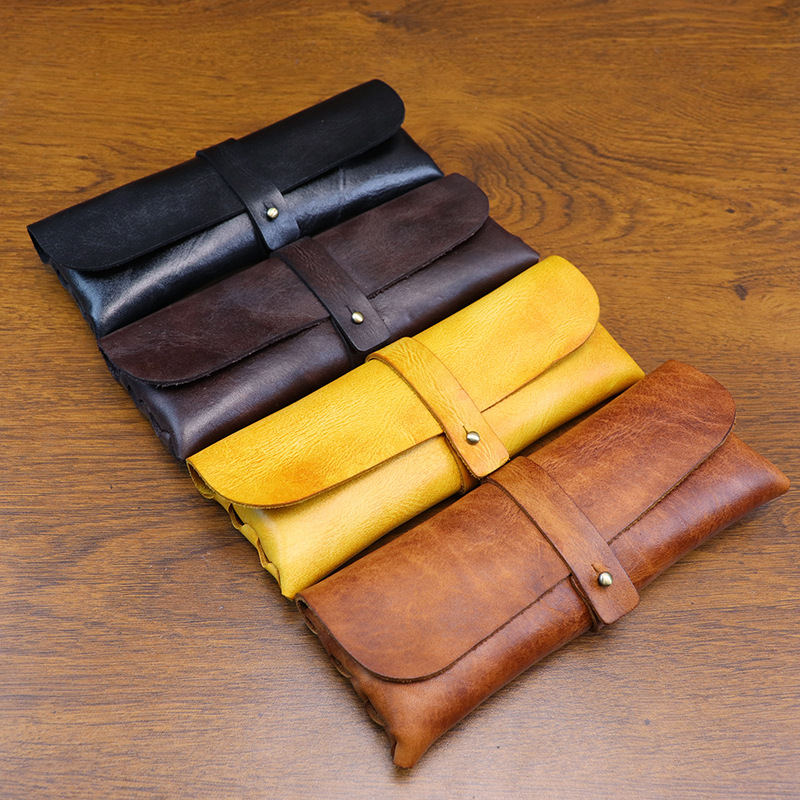 Vintage Vegetable-tanned Leath - Tan Stationery & Office Supply 评论和价格