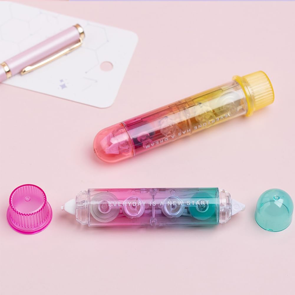 4 PACK 2 In1 White Out Correct - Correction Tape Roller 评论和价格