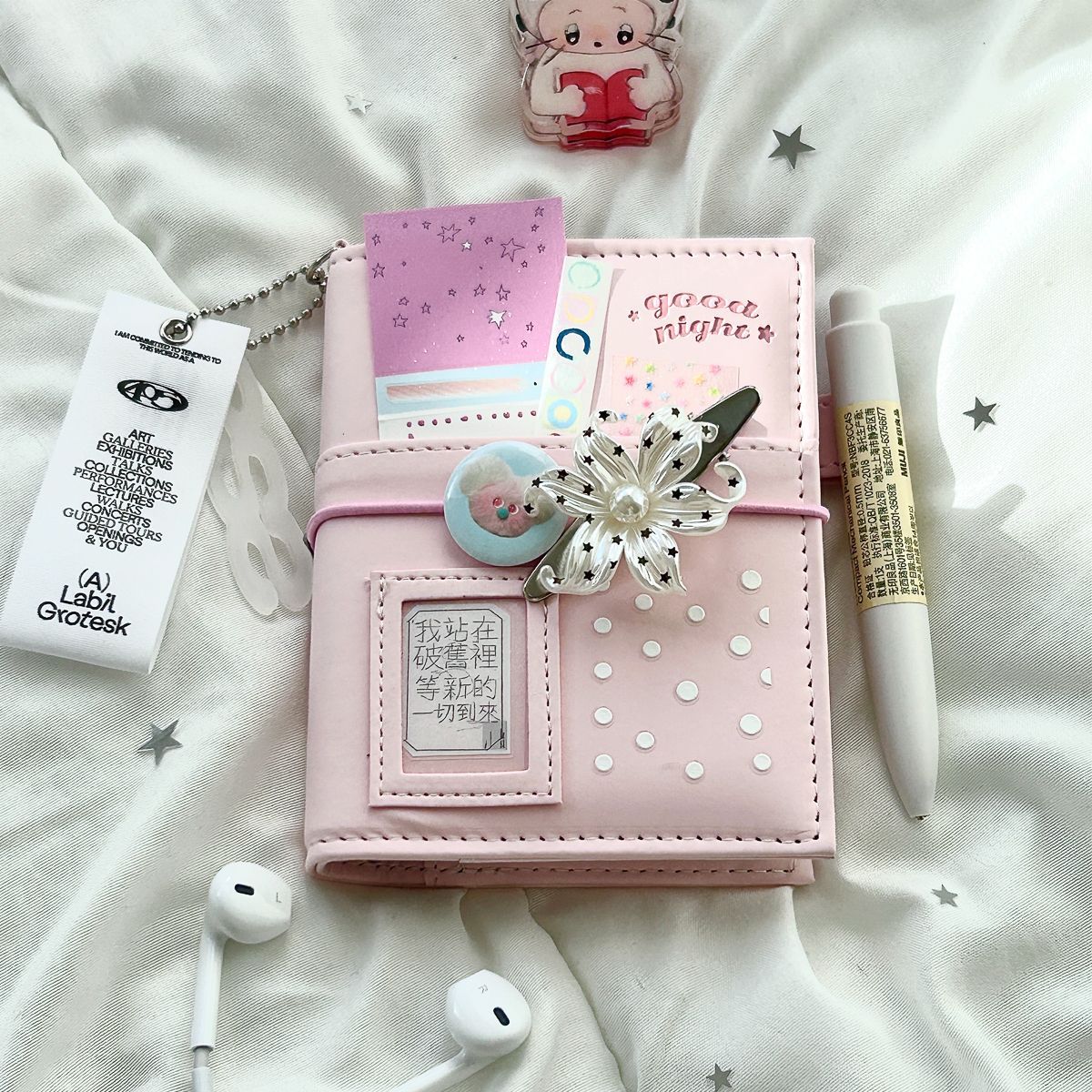 Cute Pink M5 Loose Leaf Hardco - Journal Leather Hardcover 评论和价格