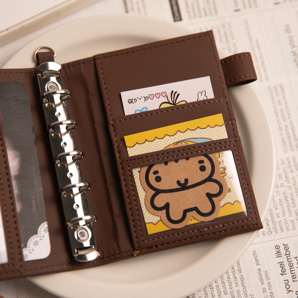 Cute Pink M5 Loose Leaf Hardco - Journal Leather Hardcover 评论和价格