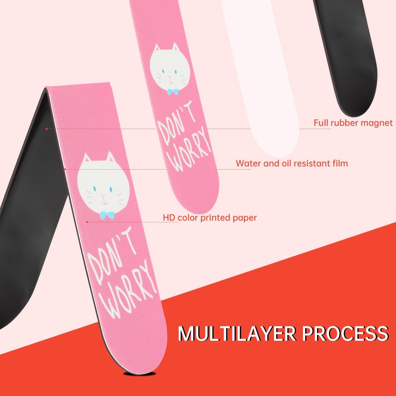 18pcs/30pcs Magnetic Bookmarks - Bookmark Magnetic Clip 评论和价格