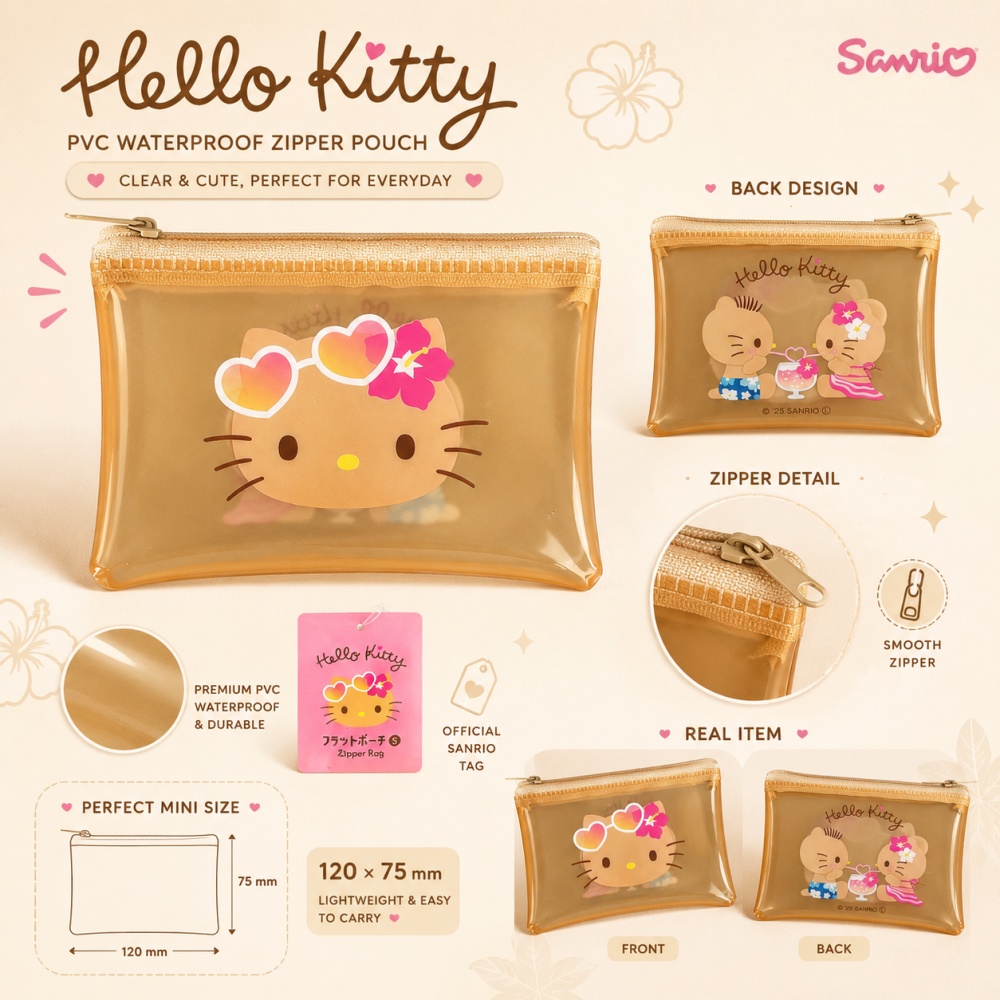 Genuine Sanrio Tanned Hello Ki - Tan Stationery & Office Supply 评论和价格