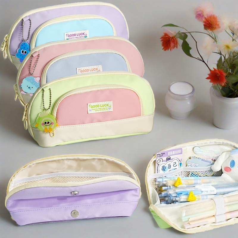 Pencil Bag Large Opening Desig - Stationery Office And School Supply Stores 评论和价格