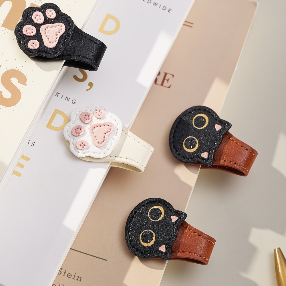 Cute PU Magnetic Page Clip Cat - Bookmark Magnetic Clip 评论和价格