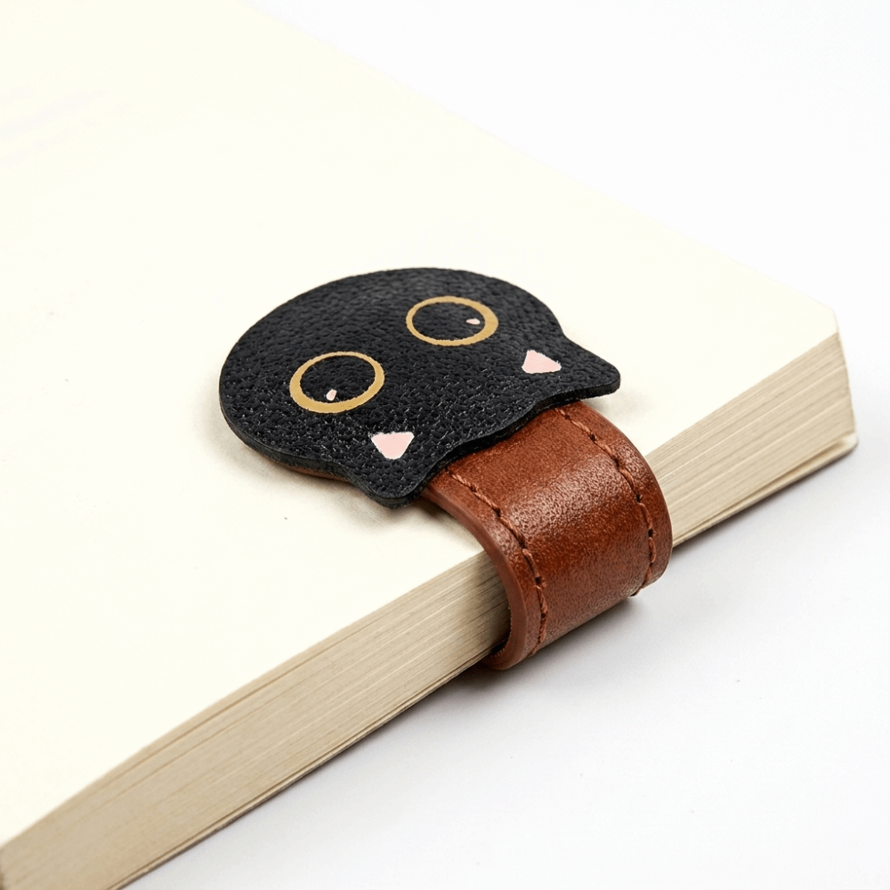 Cute PU Magnetic Page Clip Cat - Bookmark Magnetic Clip 评论和价格