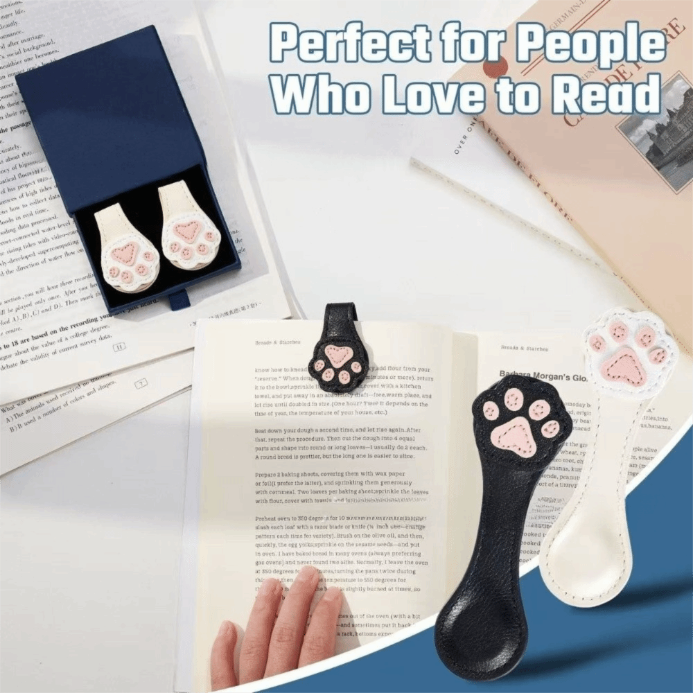 Cute PU Magnetic Page Clip Cat - Bookmark Magnetic Clip 评论和价格