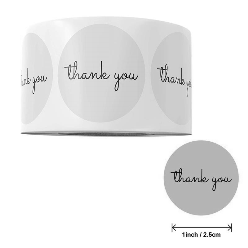 500 Thank You Stickers Roll 25 - Sticker Label Roll 评论和价格