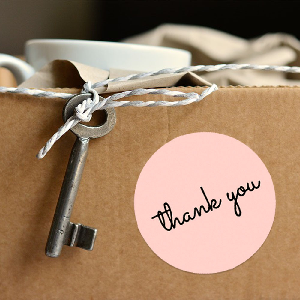 500 Thank You Stickers Roll 25 - Sticker Label Roll 评论和价格