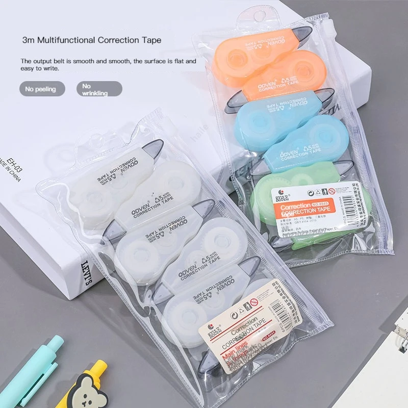 6Pcs/pack Correction Tapes Pro - Correction Tape Roller 评论和价格