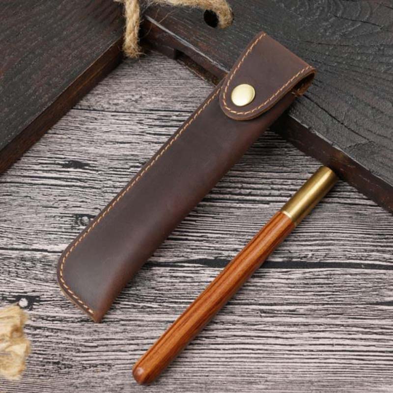 1pc Pen Bag Leather Packaging  - Stationery Supply Business 评论和价格