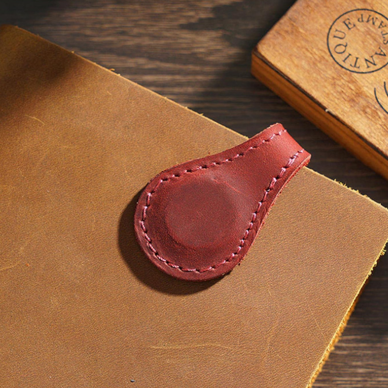 Magnetic Leather Bookmark Doub - Bookmark Magnetic Clip 评论和价格