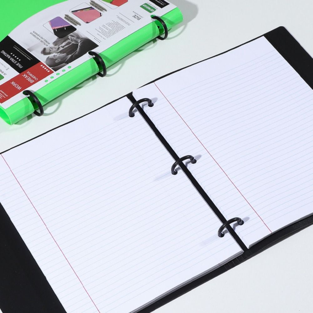 3 Ring Loose-leaf File Folder  - Paper Punch 3 Hole 评论和价格