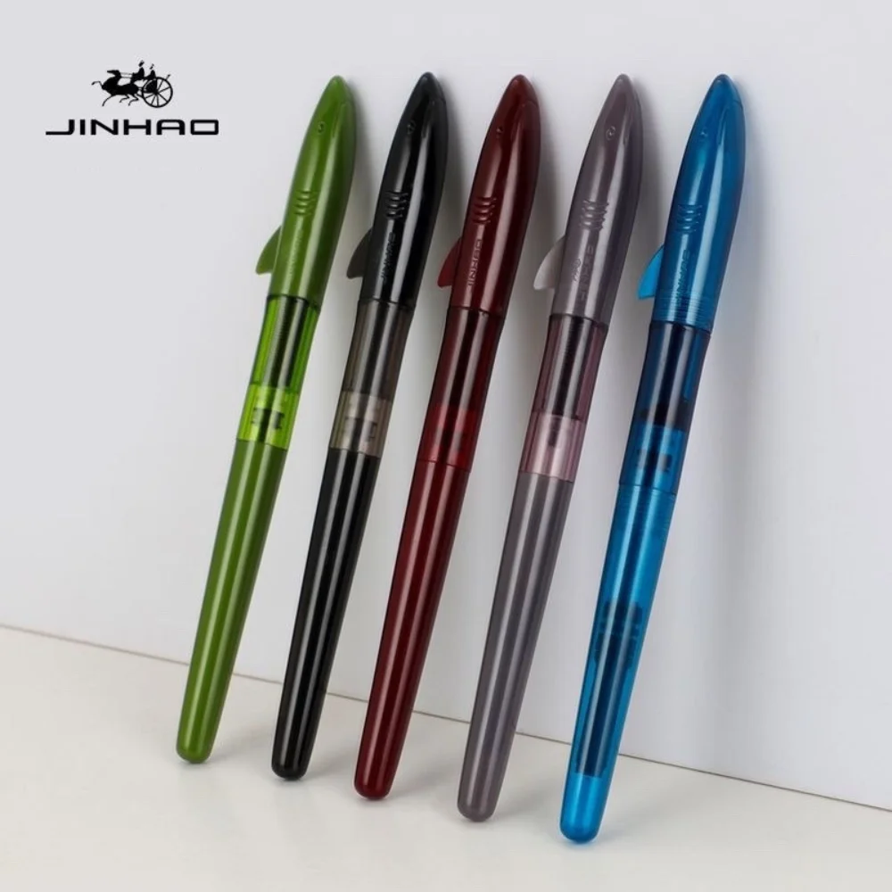 Jinhao Cute Shark Fountain Pen - Stationery Supply Business 评论和价格
