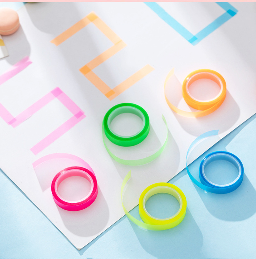 5 Rolls Multicolor Writable St - Correction Tape Roller 评论和价格