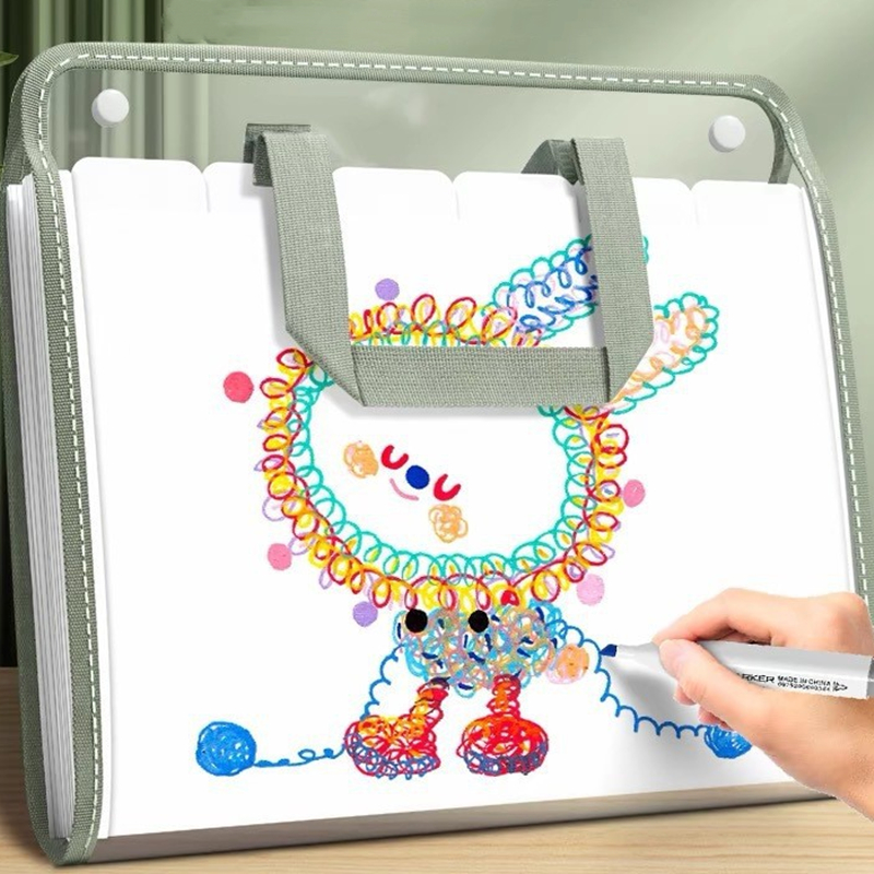 13-Layer A4 File Folder Storag - Office Stationery And Supply 评论和价格
