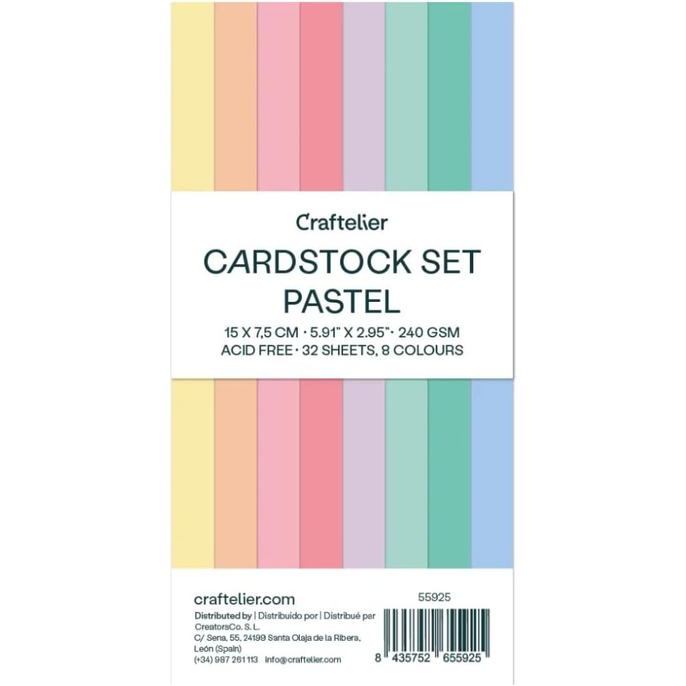 Pastel Cardstock Paper Pack fo - Cardstock Paper Pack 评论和价格