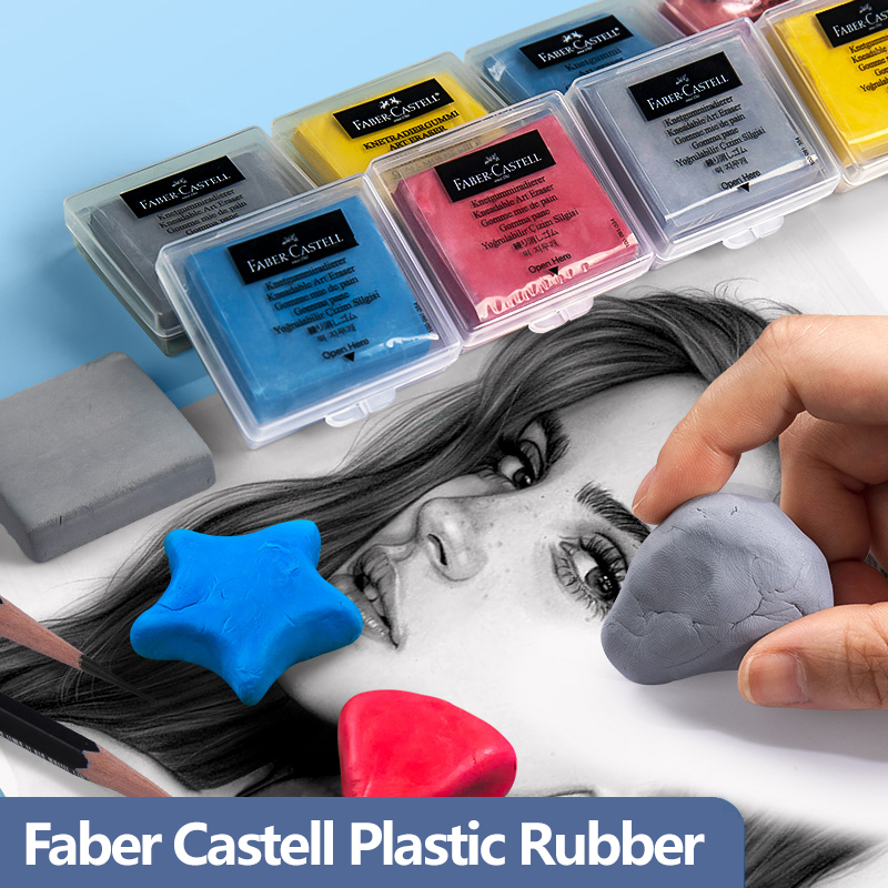 Faber-Castell Plasticity Rubbe - Rubber Eraser Kneaded 评论和价格