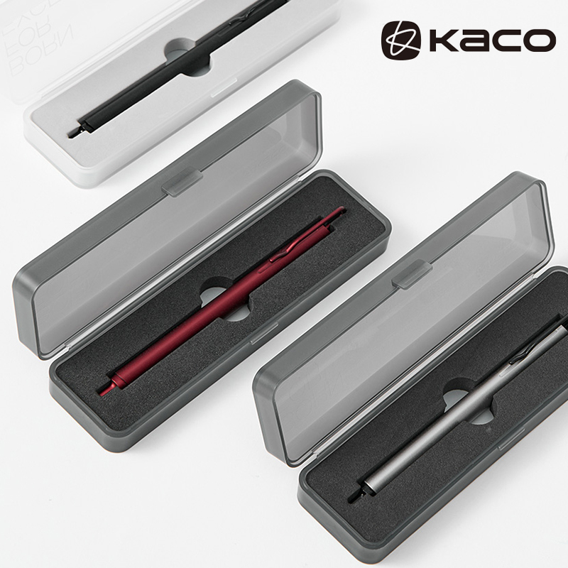 Kaco Metal Gel Pen 0.5MM Black - Stationery Supply Business 评论和价格
