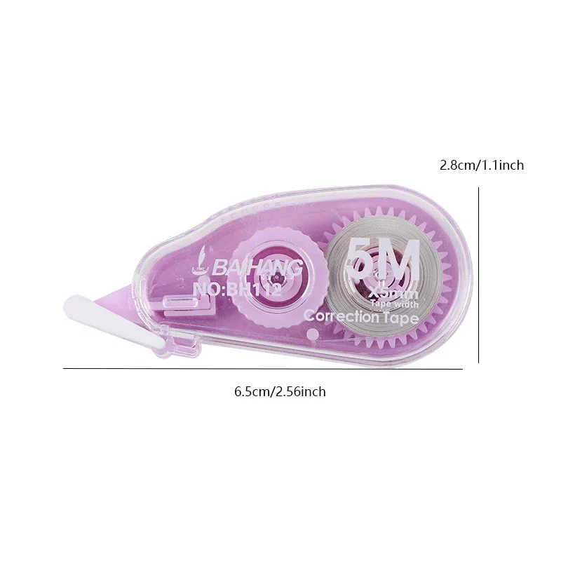 6 Pieces/Set White Out Correct - Correction Tape Roller 评论和价格