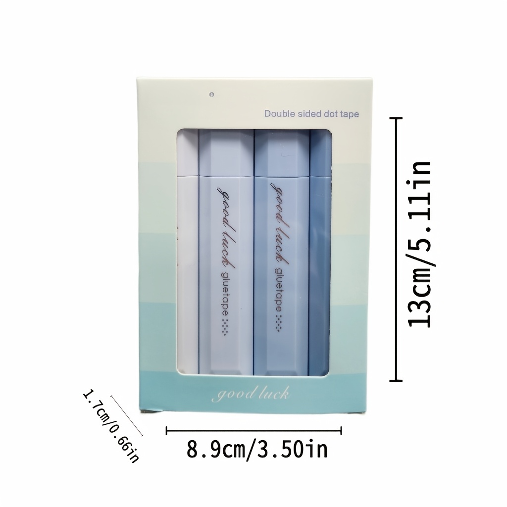 4pcs/set Waterproof Glue Tape  - Glue Stick Pack 评论和价格