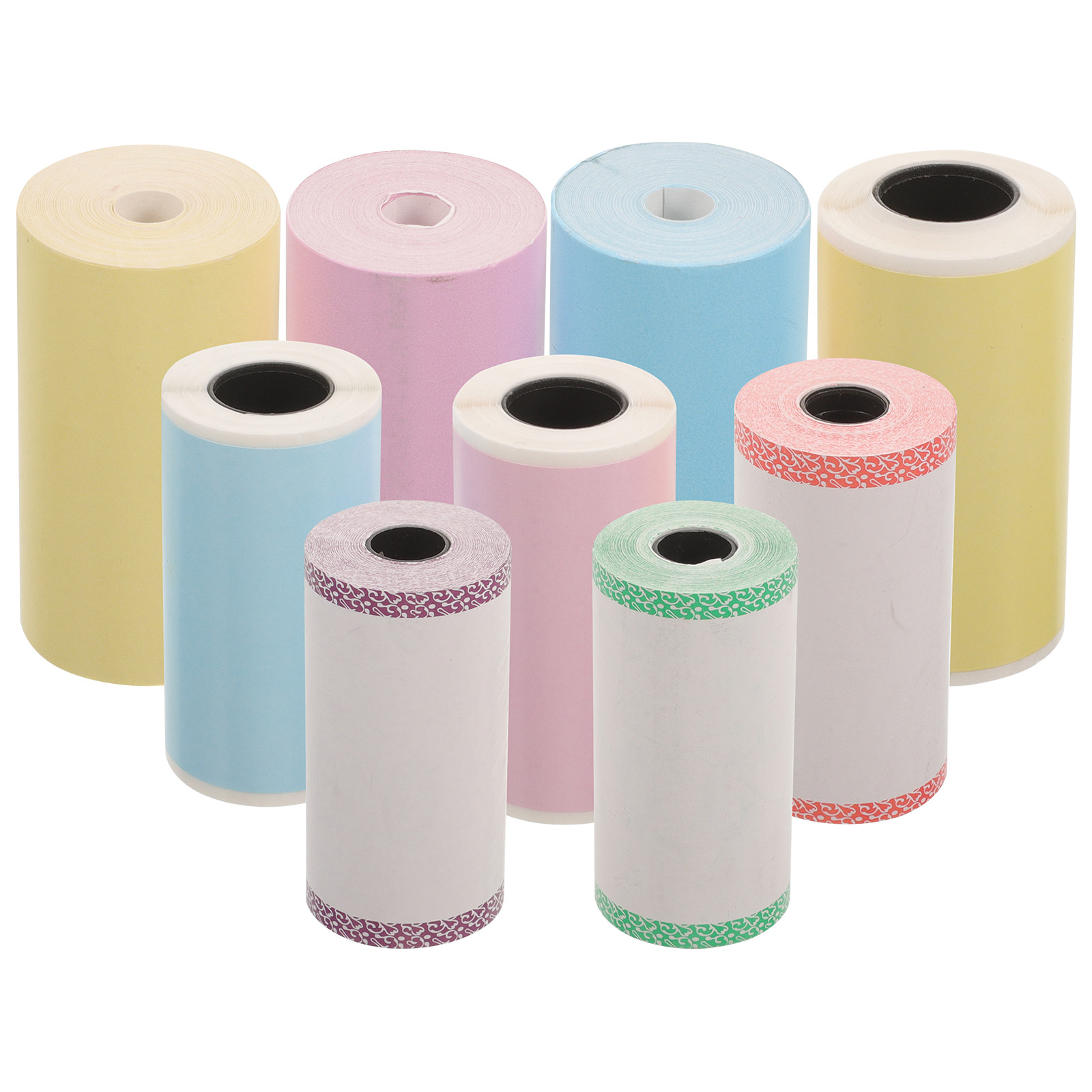 9 Rolls Thermal Printer Sticke - Sticker Label Roll 评论和价格