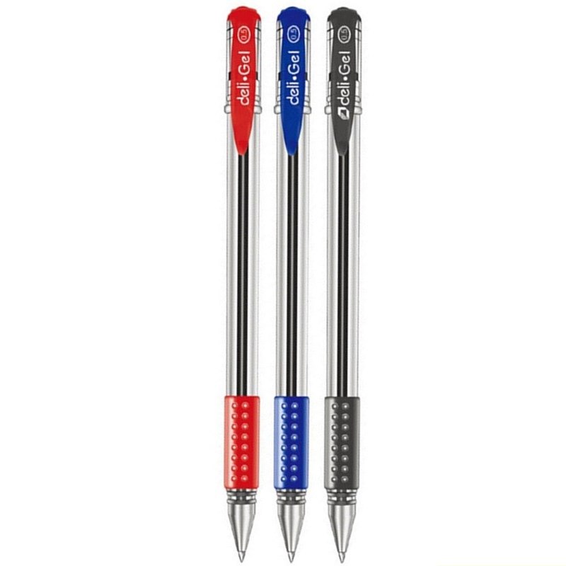 Deli 0.5mm Black Red Blue Ink  - Stationery Office And School Supply Stores 评论和价格